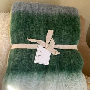 Anthropologie Woven Gradient Throw
